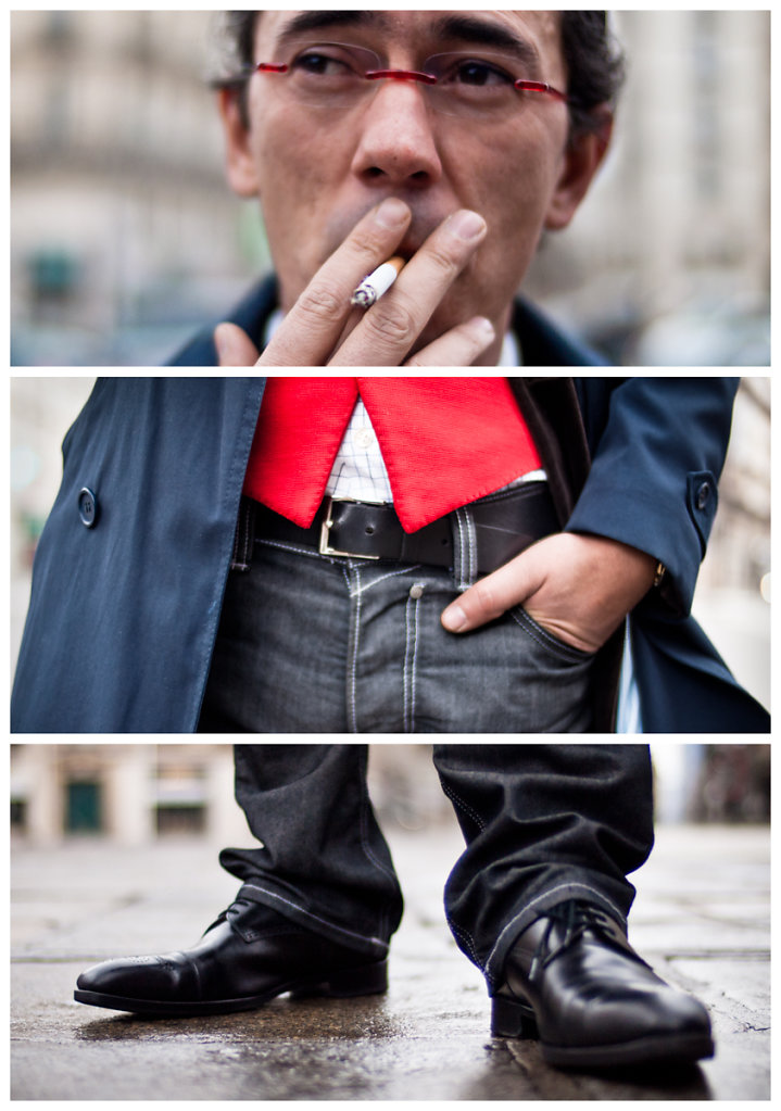 Stranger #11: The prevented Smoker, Paris