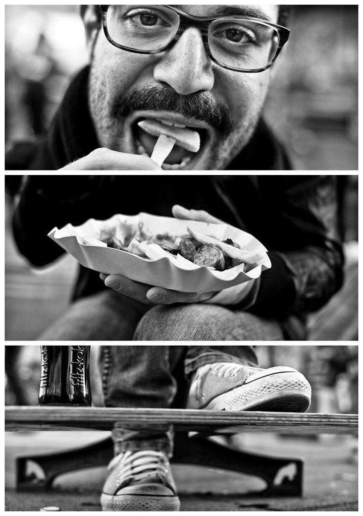 Triptychs of Strangers #11, The Hungry Typograph