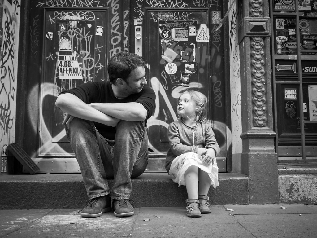 Father and Daughter, Hamburg